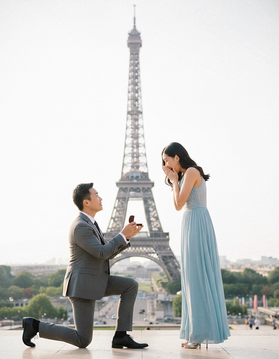 Paris Proposal Photographer in Paris by TravelPhotoMatch